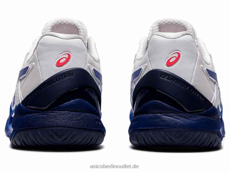 Gel-Auflösung 8 BL4N3867Asics weiß/lapislazuliblau