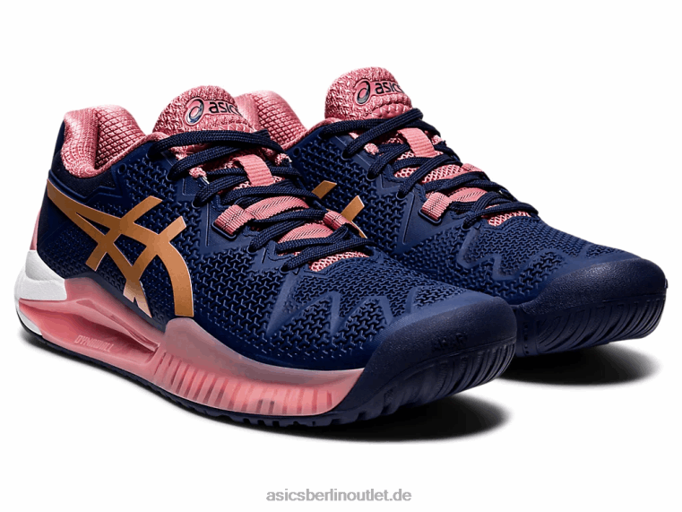 Gel-Auflösung 8 BL4N3894Asics Peacoat/Roségold