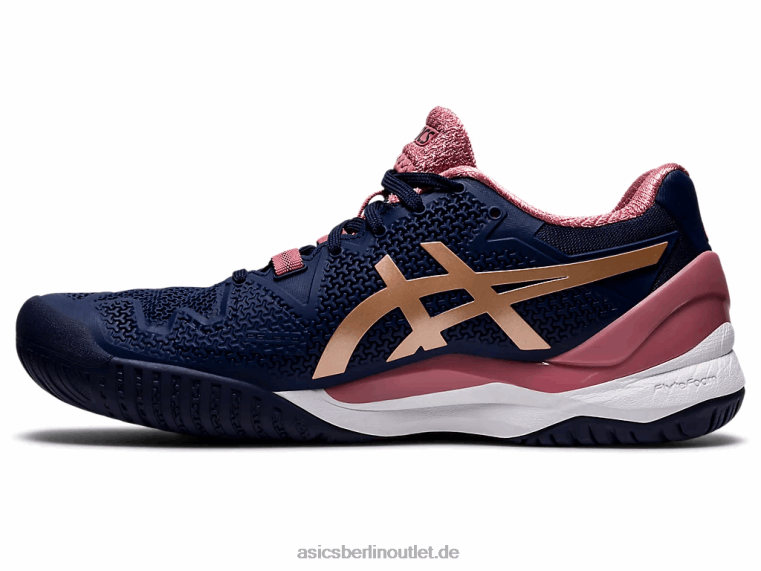 Gel-Auflösung 8 BL4N3894Asics Peacoat/Roségold