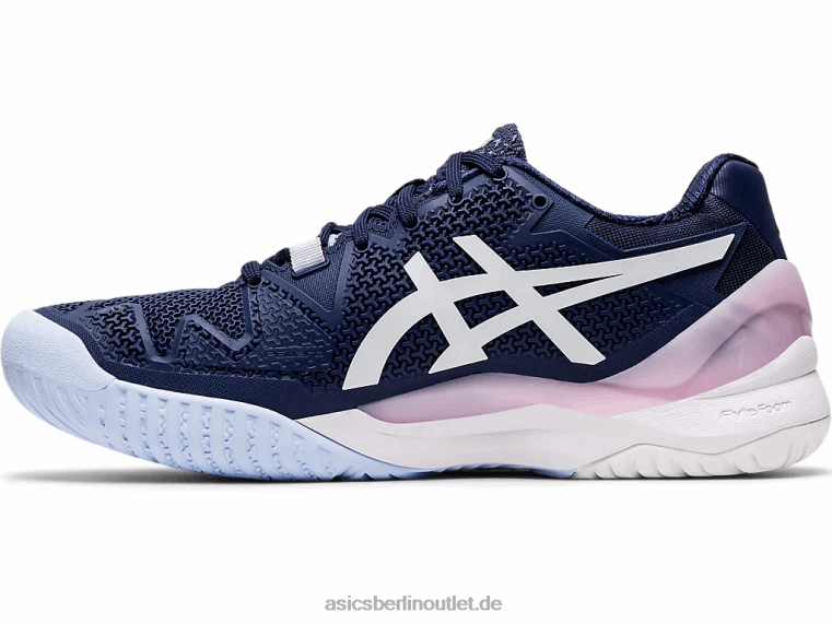 Gel-Auflösung 8 BL4N4185Asics Peacoat/Weiß
