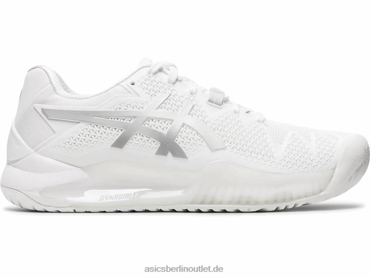 Gel-Auflösung 8 BL4N4186Asics weiß/reines Silber