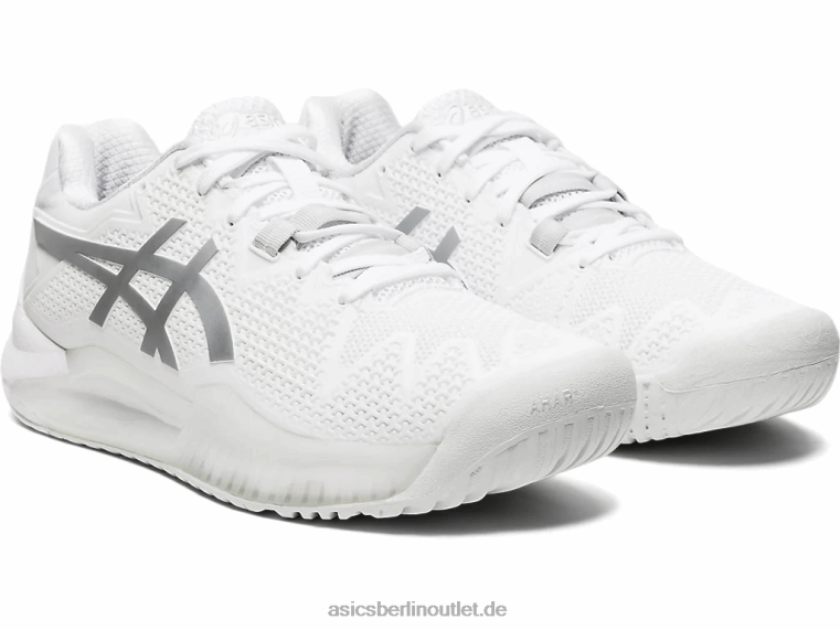 Gel-Auflösung 8 BL4N4186Asics weiß/reines Silber