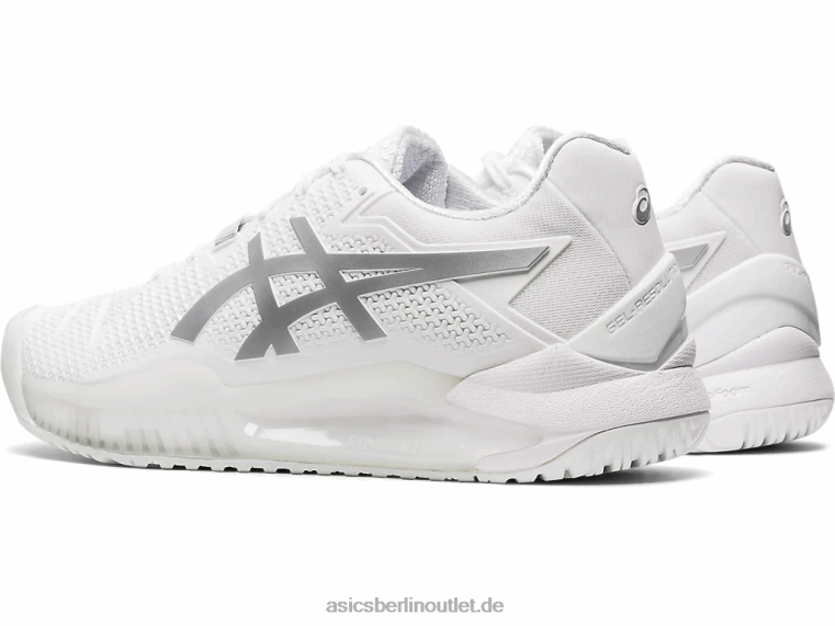 Gel-Auflösung 8 BL4N4186Asics weiß/reines Silber