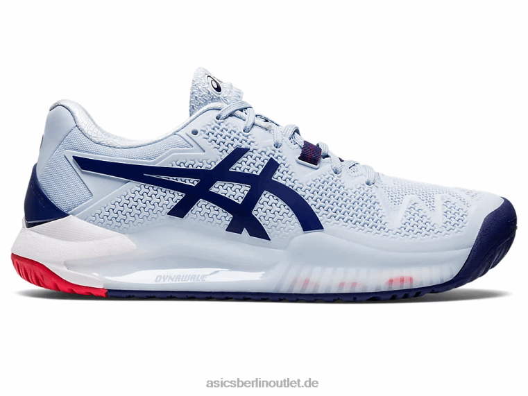 Gel-Auflösung 8 breit BL4N3107Asics sanftes Himmelblau/Tauchblau