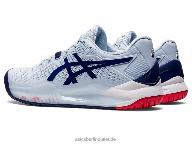 Gel-Auflösung 8 breit BL4N3107Asics sanftes Himmelblau/Tauchblau