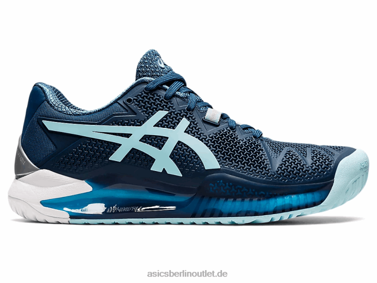 Gel-Auflösung 8 breit BL4N3521Asics helles Indigo/klares Blau