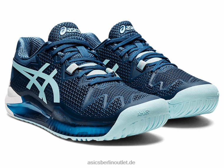 Gel-Auflösung 8 breit BL4N3521Asics helles Indigo/klares Blau