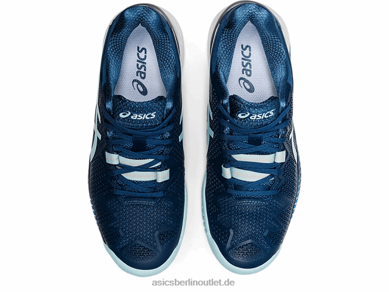Gel-Auflösung 8 breit BL4N3521Asics helles Indigo/klares Blau