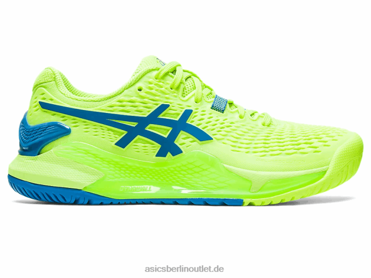 Gel-Auflösung 9 BL4N2170Asics Hazard Green/Reborn Blue