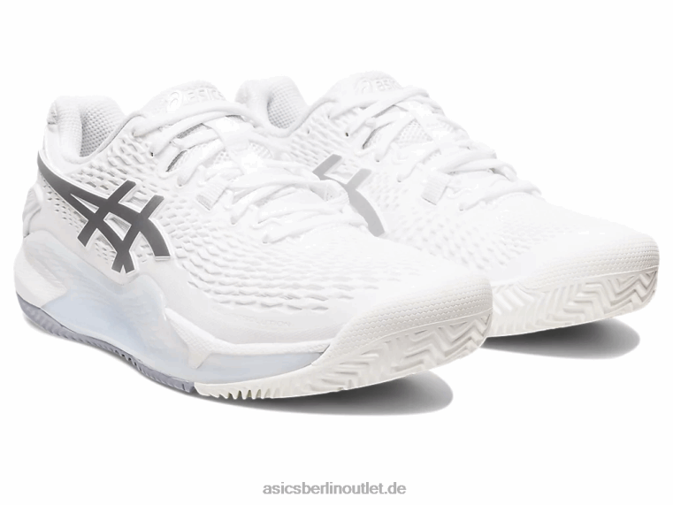 Gel-Auflösung 9 Ton BL4N2459Asics weiß/reines Silber