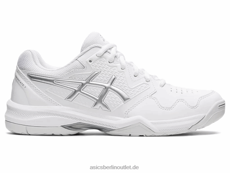 Gel-Dedicate 7 BL4N3768Asics weiß/reines Silber