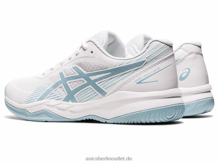 Gel-Spiel 8 BL4N3192Asics weiß/rauchblau