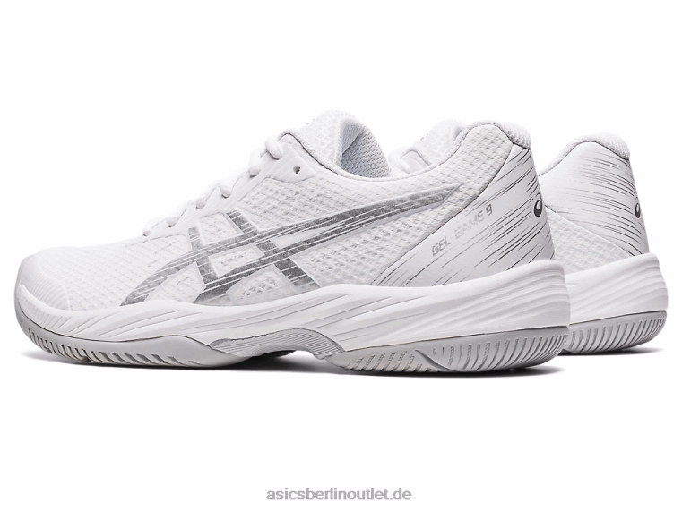 Gel-Spiel 9 BL4N2417Asics weiß/reines Silber