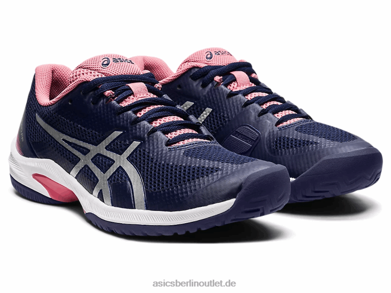 Gerichtsgeschwindigkeit ff BL4N3511Asics Peacoat/reines Silber