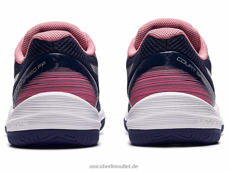 Gerichtsgeschwindigkeit ff BL4N3511Asics Peacoat/reines Silber