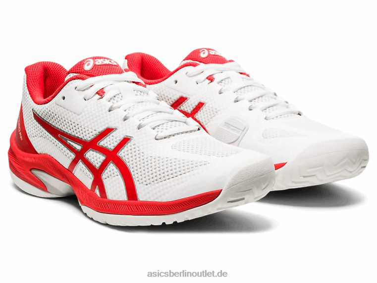 Gerichtsgeschwindigkeit ff BL4N4102Asics weiß/feuerrot