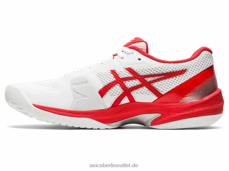 Gerichtsgeschwindigkeit ff BL4N4102Asics weiß/feuerrot