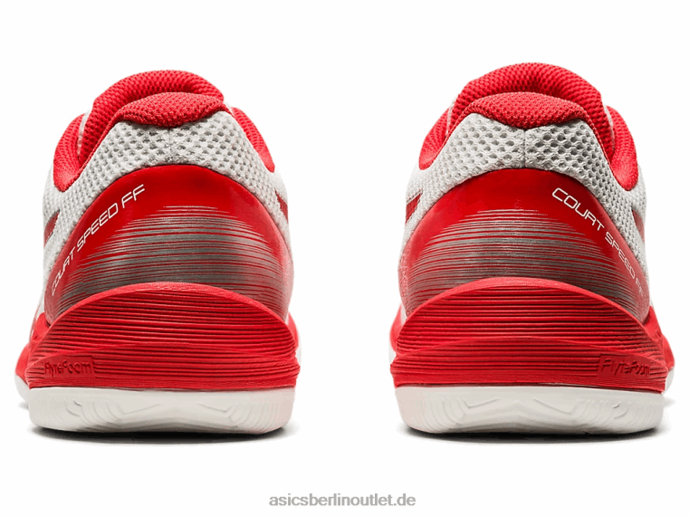 Gerichtsgeschwindigkeit ff BL4N4102Asics weiß/feuerrot