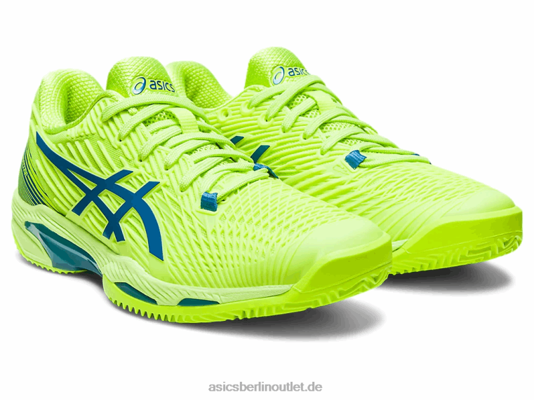 Lösungsgeschwindigkeit ff 2 Ton BL4N2179Asics Hazard Green/Reborn Blue