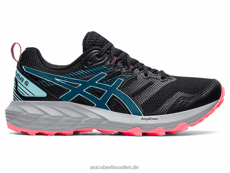 Gel-Sonoma 6 BL4N3748Asics Schwarz/Tiefseeblaugrün
