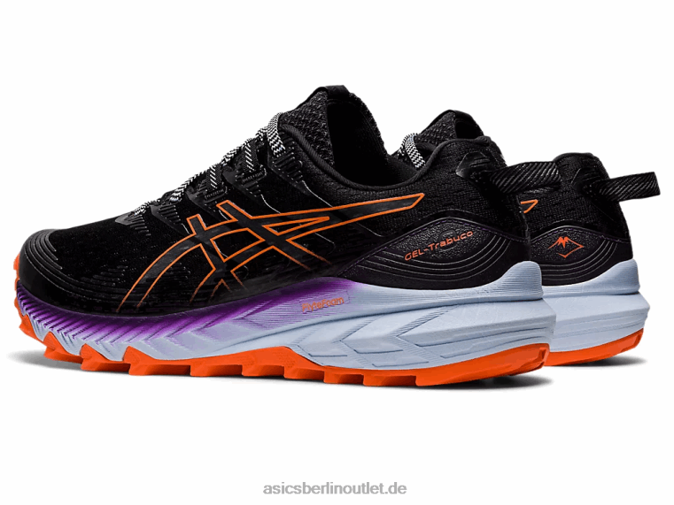 Gel-Trabuco 10 BL4N2880Asics Schwarz/Novaorange