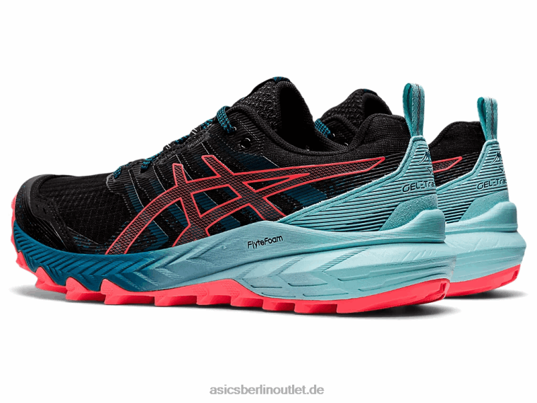 Gel-Trabuco 9 BL4N3888Asics schwarz/flammende Koralle