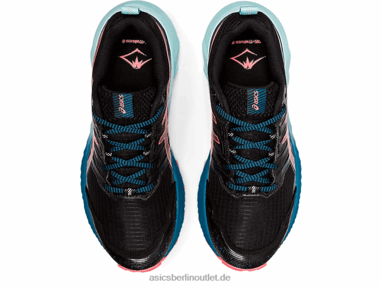 Gel-Trabuco 9 BL4N3888Asics schwarz/flammende Koralle