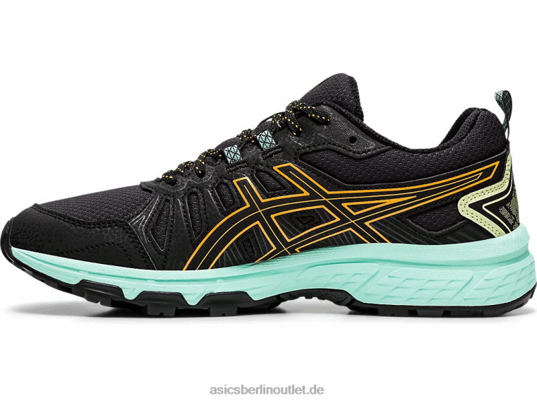 Gel-Venture 7 breit BL4N4162Asics Schwarz/Orange-Pop
