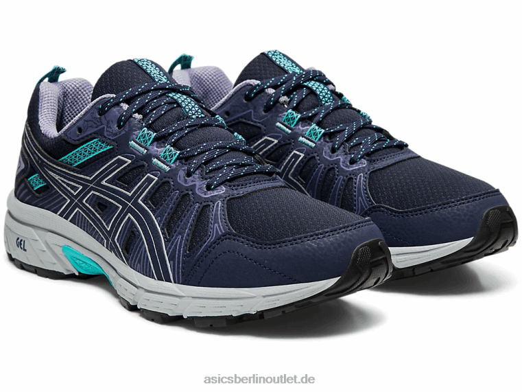 Gel-Venture 7 breit BL4N4201Asics schwarzes Silber