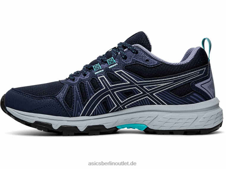 Gel-Venture 7 breit BL4N4201Asics schwarzes Silber