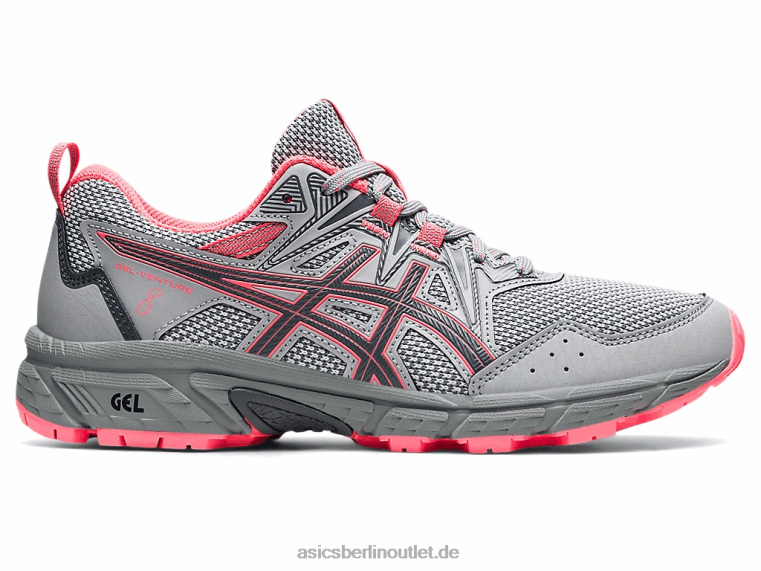 Gel-Venture 8 BL4N3611Asics Piemontgrau/flammende Koralle