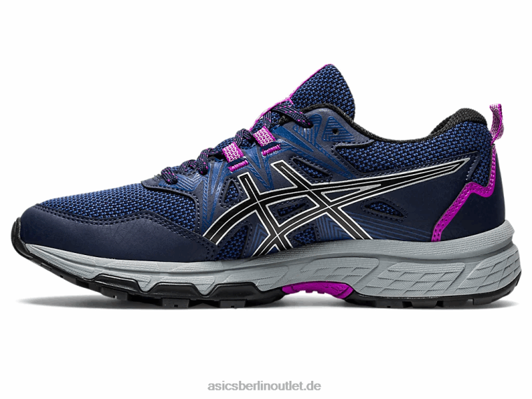 Gel-Venture 8 breit BL4N2945Asics Mitternacht/reines Silber