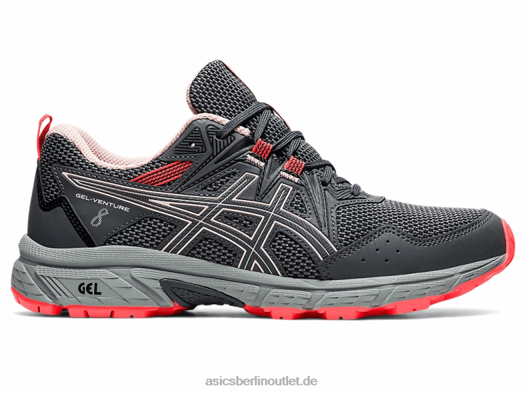 Gel-Venture 8 breit BL4N3594Asics Trägergrau/Ingwerpfirsich
