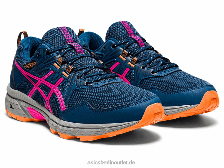 Gel-Venture 8 breit BL4N3919Asics Makoblau/Rosa gl