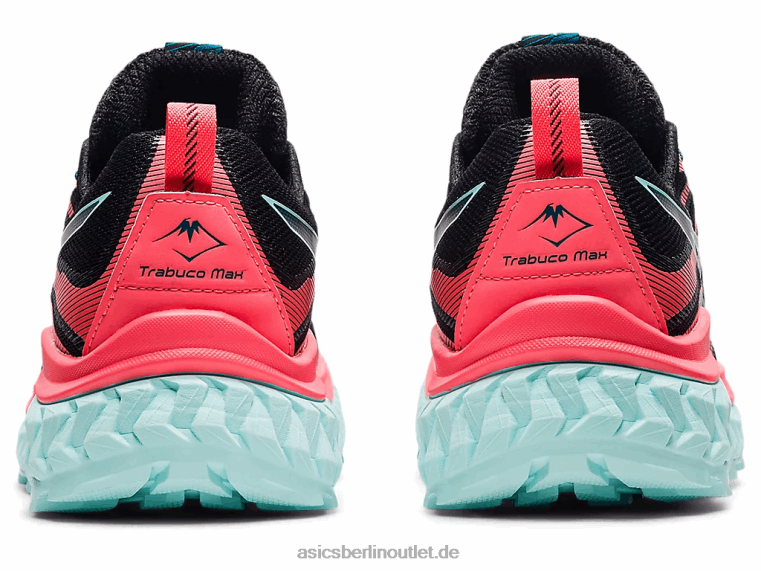 Trabuco max BL4N3877Asics schwarz/flammende Koralle
