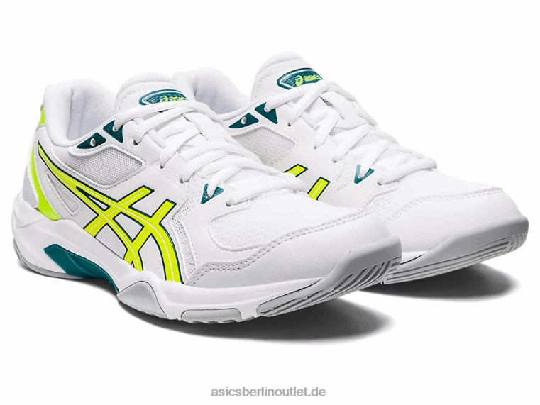 Gel-Rakete 10 BL4N2808Asics weiß/sicherheitsgelb