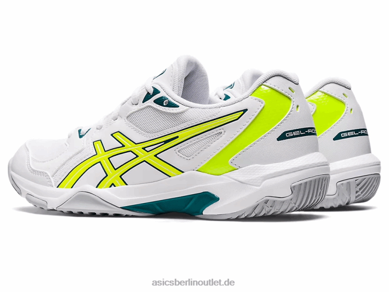 Gel-Rakete 10 BL4N2808Asics weiß/sicherheitsgelb