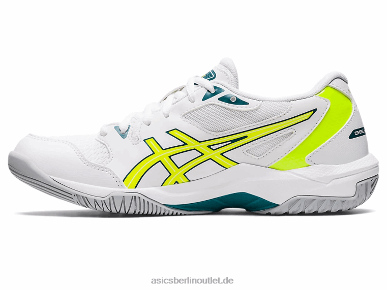 Gel-Rakete 10 BL4N2808Asics weiß/sicherheitsgelb