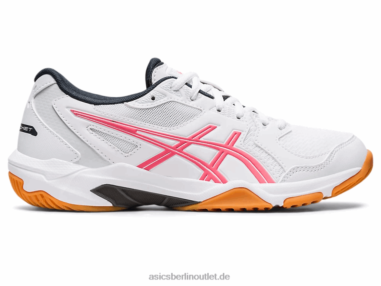 Gel-Rakete 10 BL4N2952Asics weiß/rosa Kamee