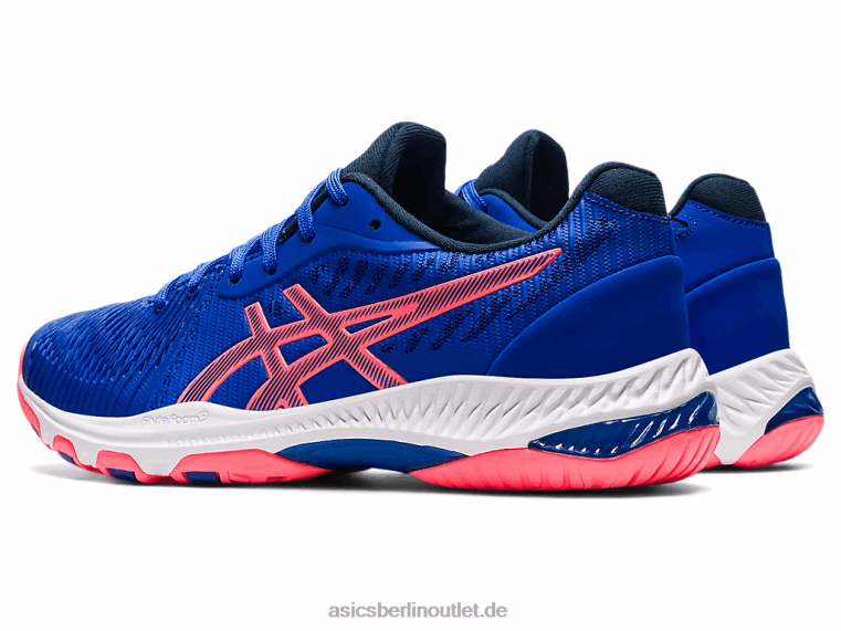 Netburner Ballistic FF 2 BL4N2356Asics Lapislazuliblau/flammende Koralle