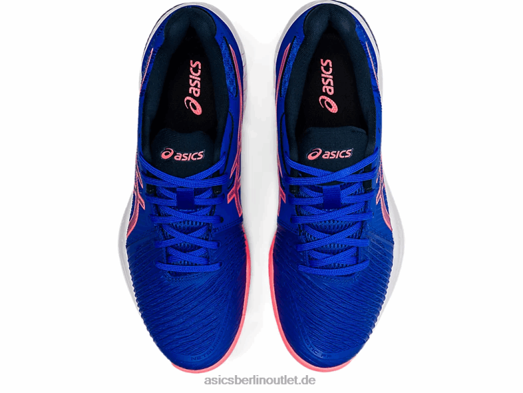 Netburner Ballistic FF 2 BL4N2356Asics Lapislazuliblau/flammende Koralle