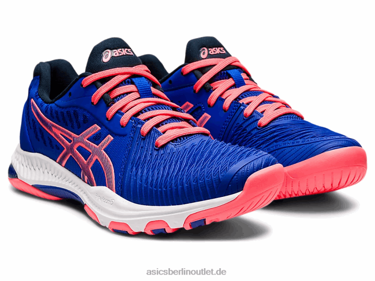 Netburner Ballistic FF 2 BL4N2356Asics Lapislazuliblau/flammende Koralle