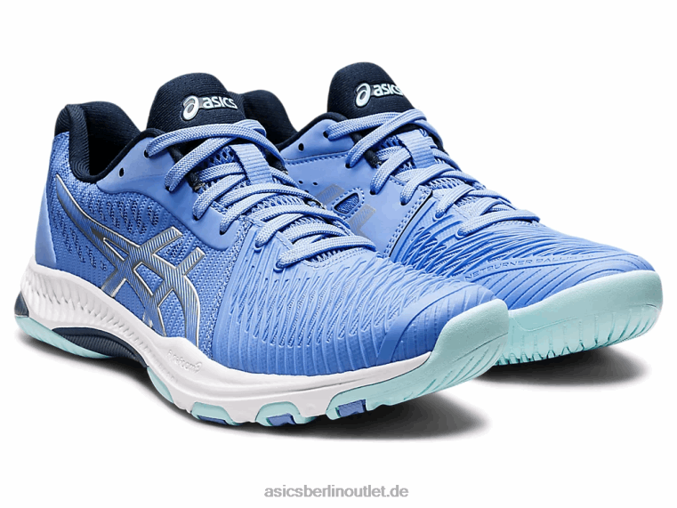 Netburner Ballistic FF 2 BL4N3606Asics Immergrünblau/reines Silber