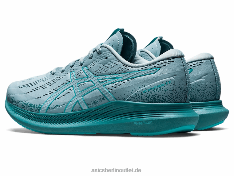 Walkride ff BL4N2656Asics Rauchblau/Seeglas