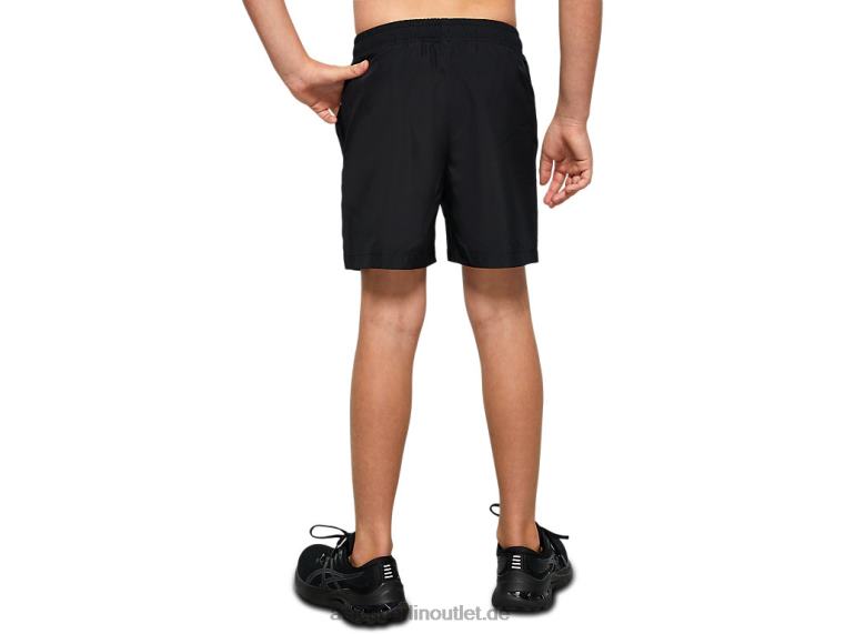 Gewebte Sportshorts für Jugendliche BL4N4226Asics Leistung schwarz