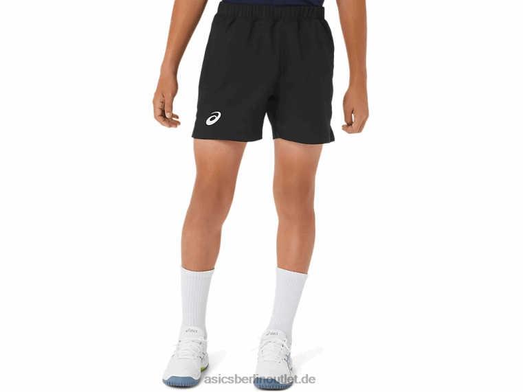 Tennisshorts für Kinder BL4N4234Asics Leistung schwarz