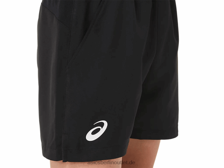 Tennisshorts für Kinder BL4N4234Asics Leistung schwarz