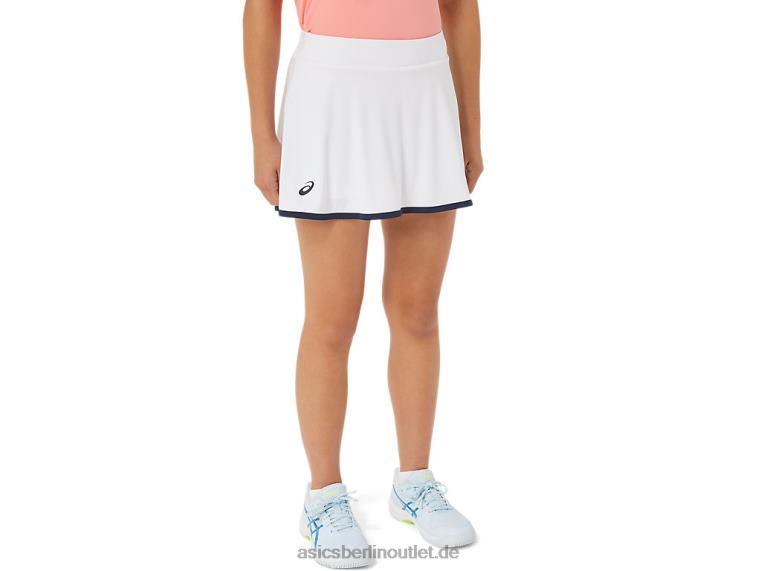 Tennisskort für Kinder BL4N4235Asics strahlend weiß