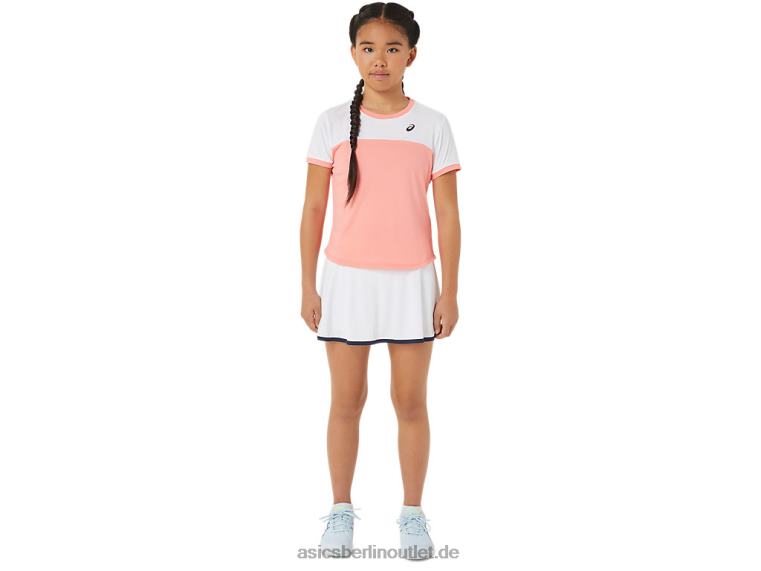 Tennisskort für Kinder BL4N4235Asics strahlend weiß