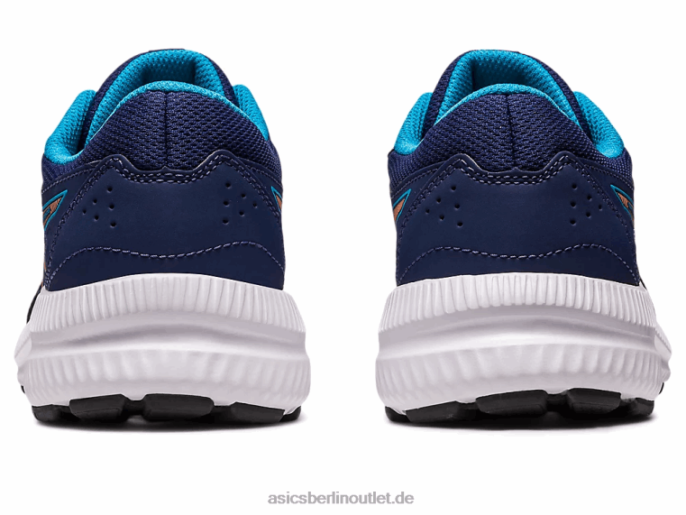 8. Grundschule besuchen BL4N4286Asics Indigoblau/Sonnenpfirsich